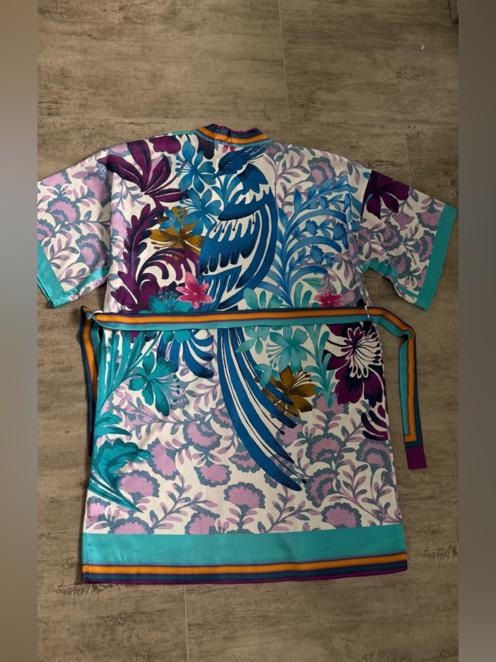 NEW NWT Gottex Bali Kimono Swim Cover Up Robe Medium - Picture 8 of 14